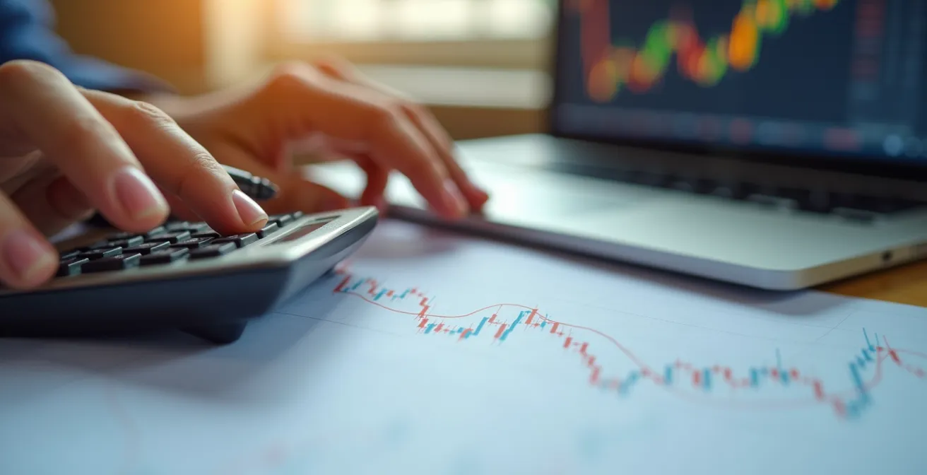 Detailaufnahme eines Laptops mit Fahrzeugdaten und Preisvergleichen