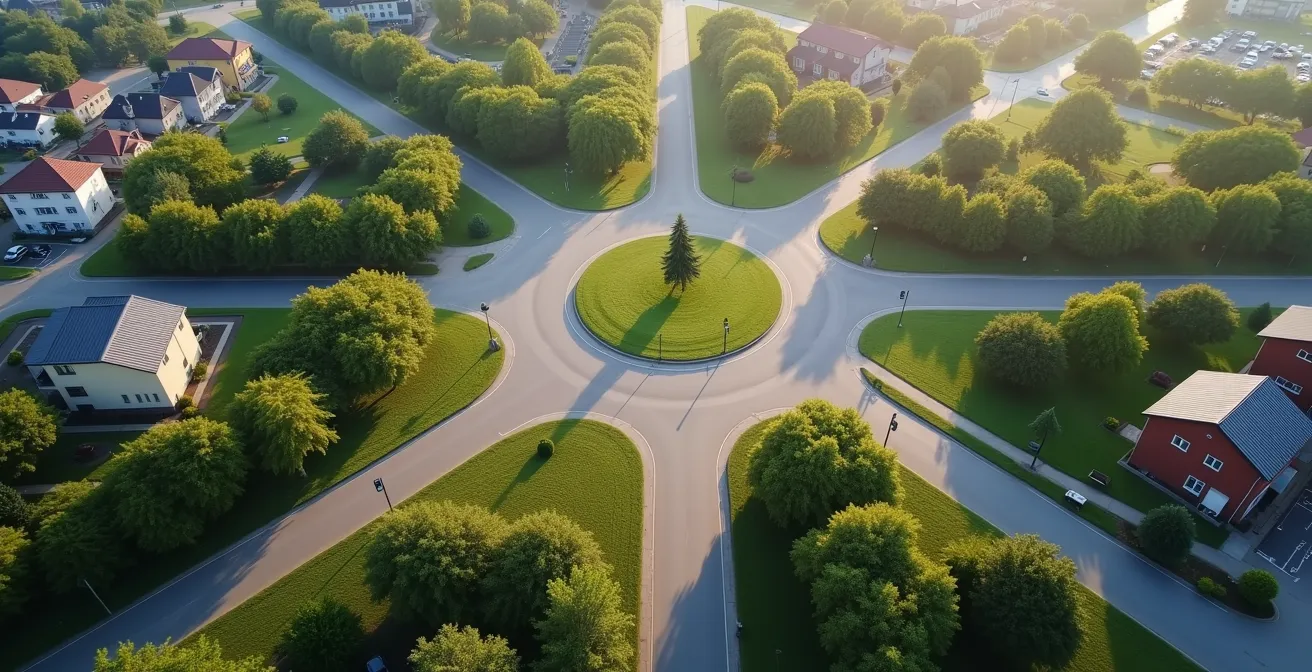 Fünf verschiedene Mobilitätsszenarien für flexible Lebensplanung visualisiert