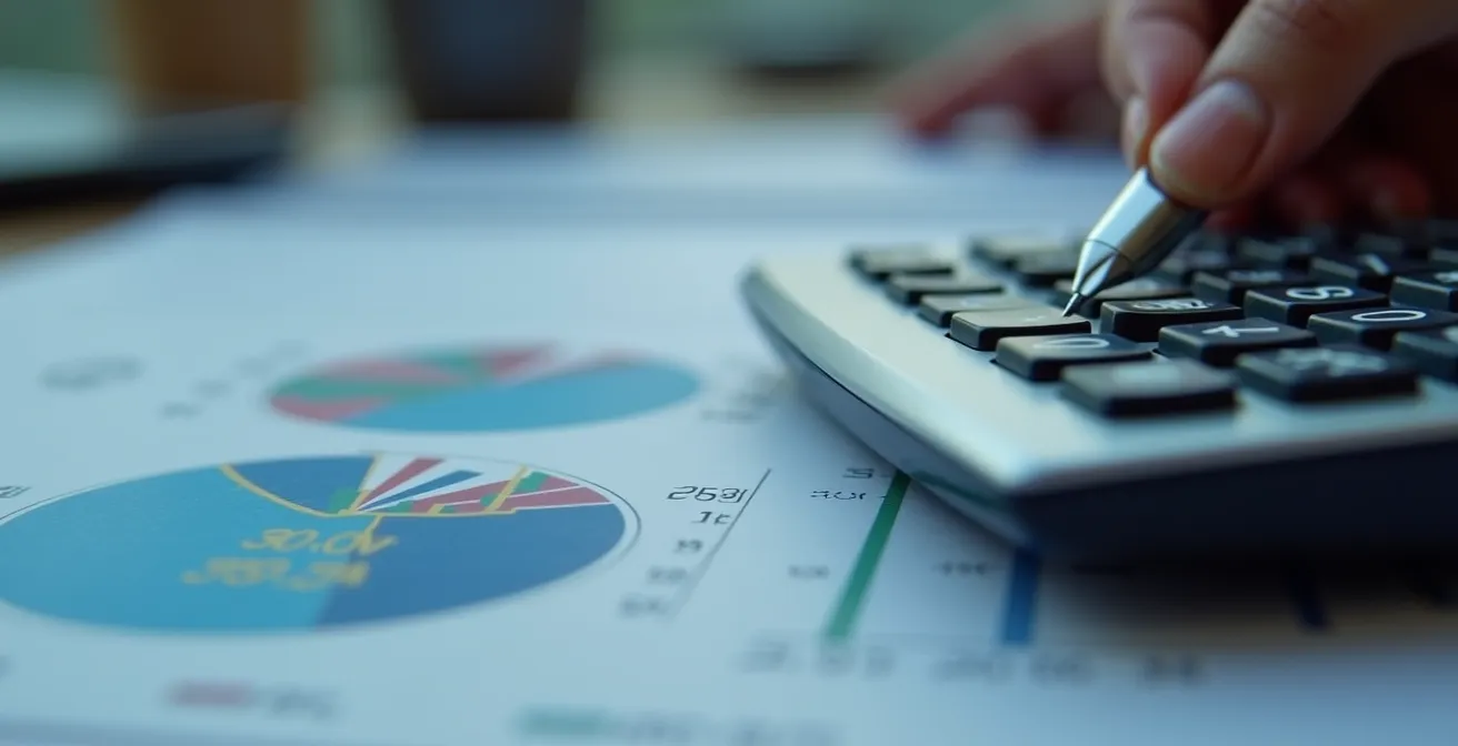 Fuhrparkleiter analysiert ROI-Daten auf Telematik-Dashboard